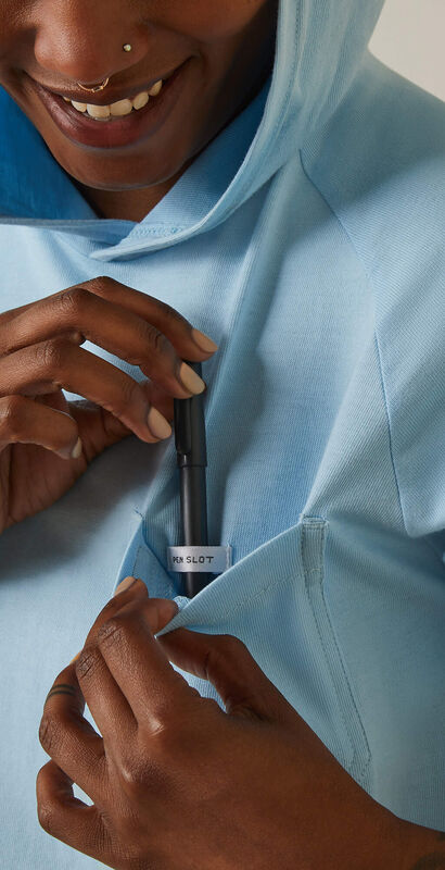 Rebar Cotton Strong Hooded T-Shirt 01